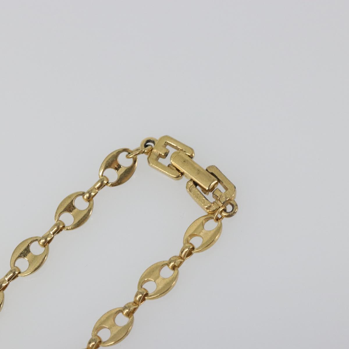 GIVENCHY Bracelet metal Gold Auth SW2368
