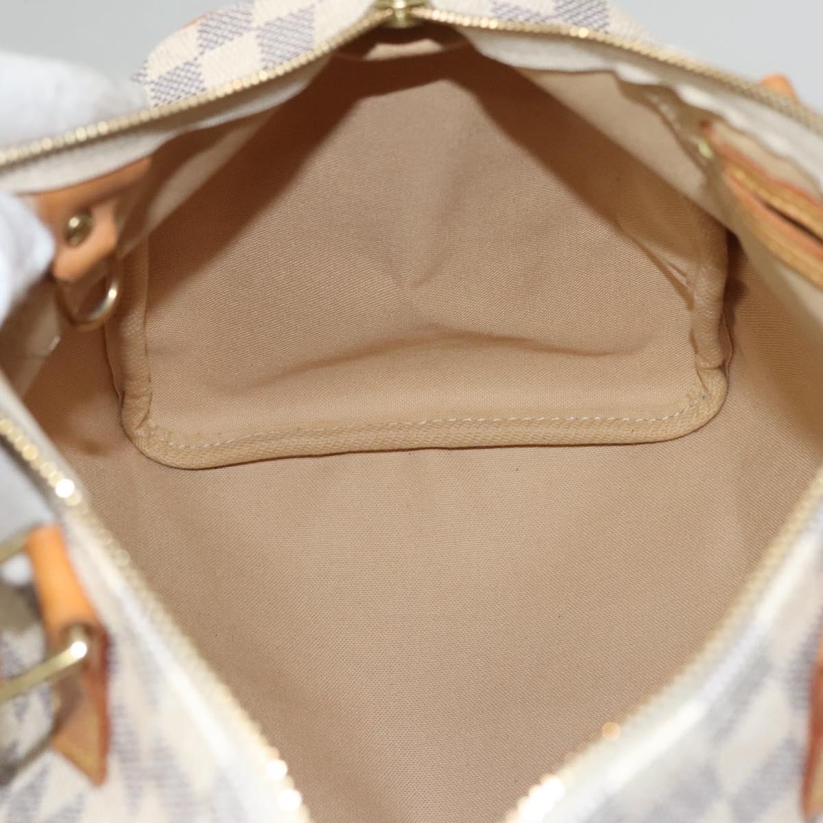 LOUIS VUITTON Damier Azur Speedy 30 Hand Bag N41533 LV Auth sw237