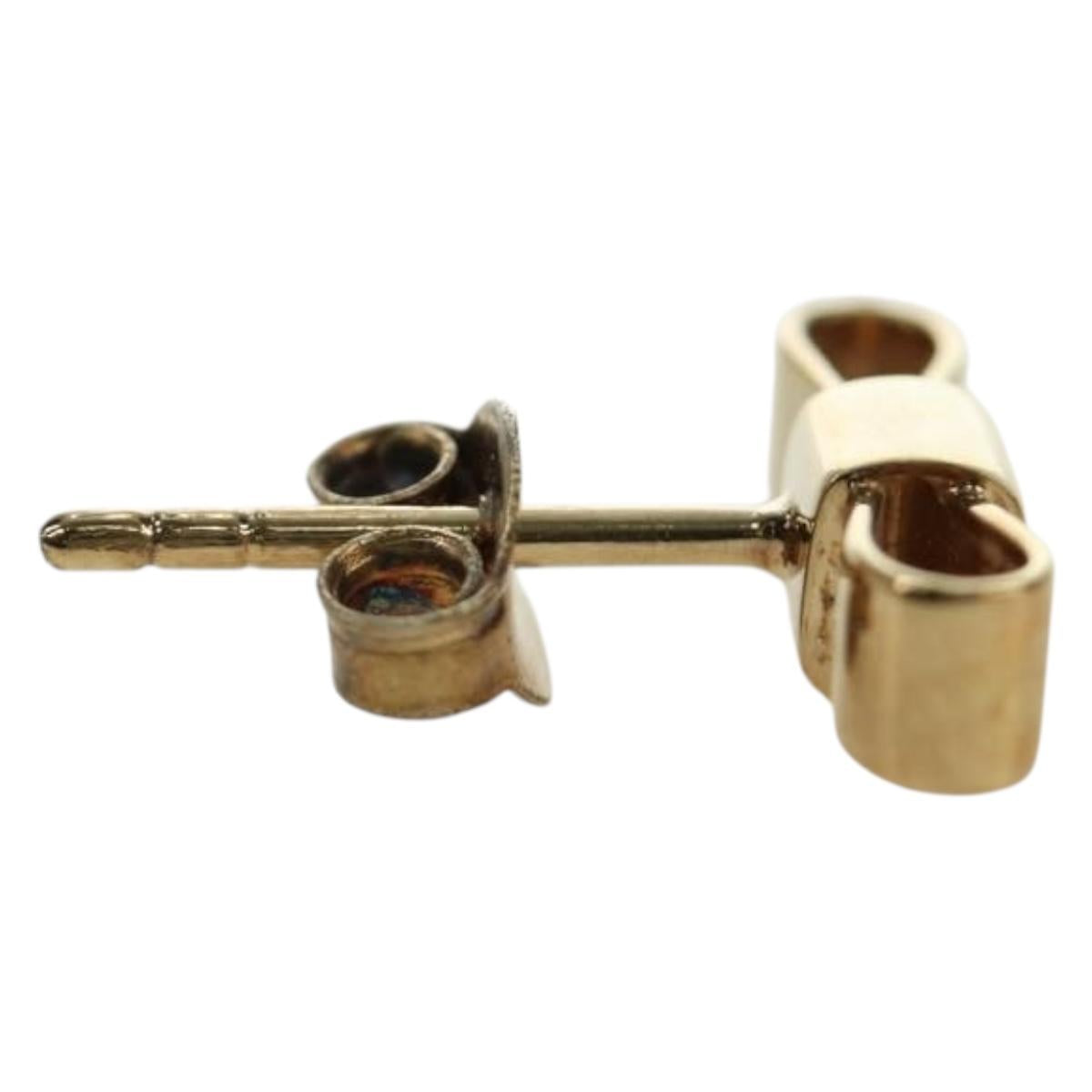 Chloe Pierce metal Gold Auth SW2371