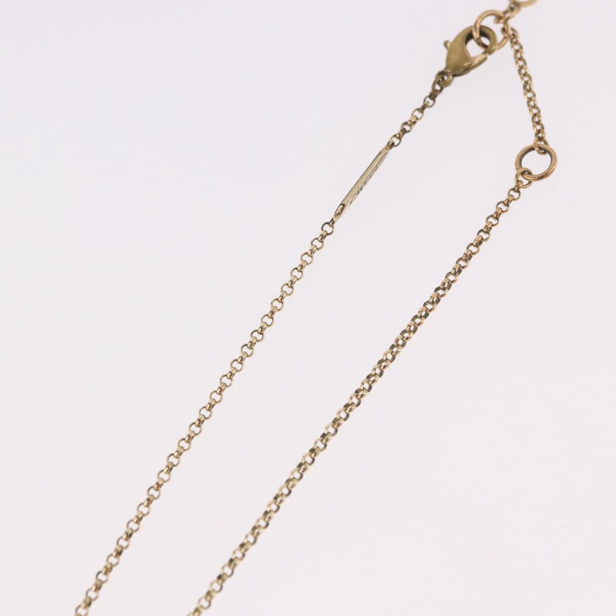 Chloe Necklace metal Gold Auth SW2372