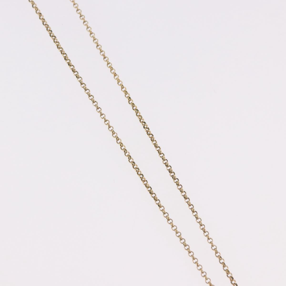 Chloe Necklace metal Gold Auth SW2372
