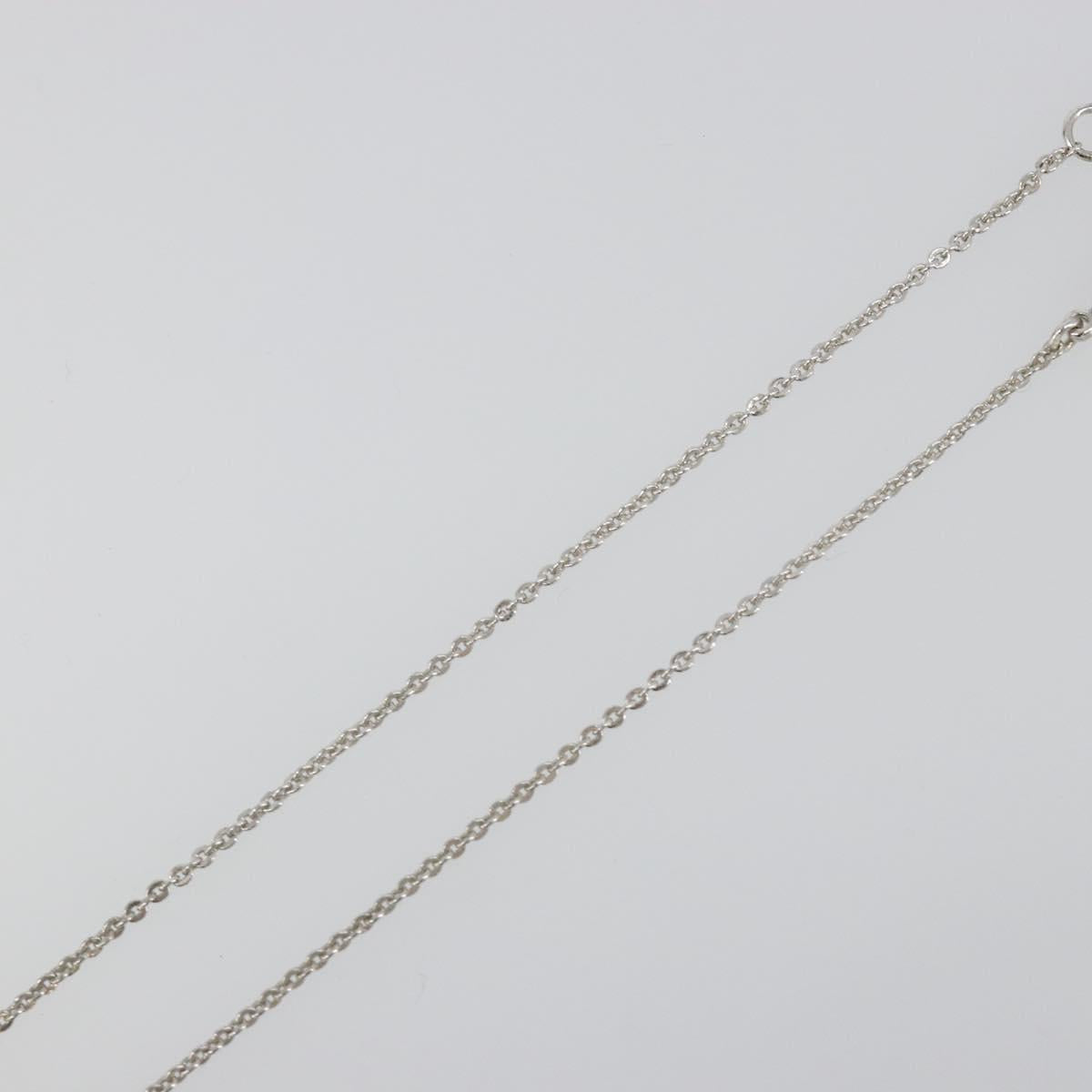 Christian Dior Necklace metal Silver Auth SW2383V