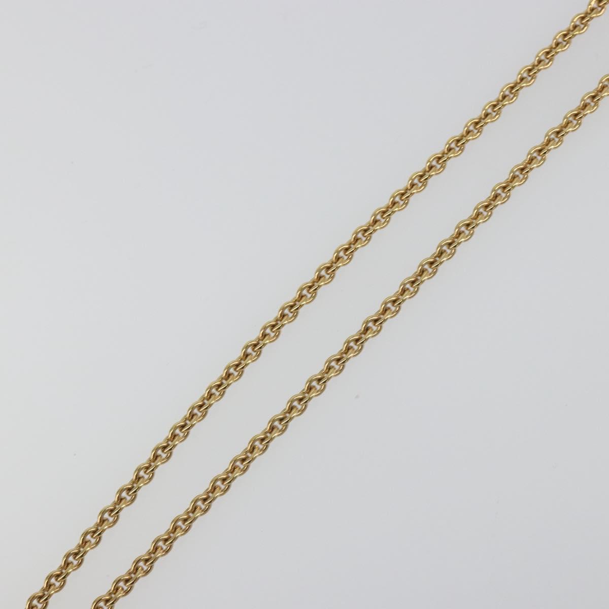 Christian Dior Necklace metal Gold Auth SW2434