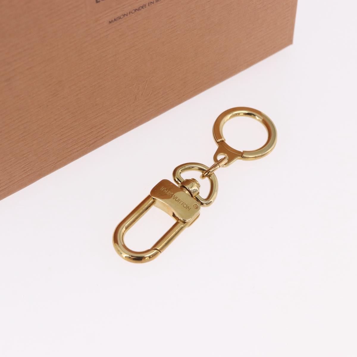 LOUIS VUITTON Anneau Cles Key Holder Metal Gold Tone M62698 LV Auth SW2538