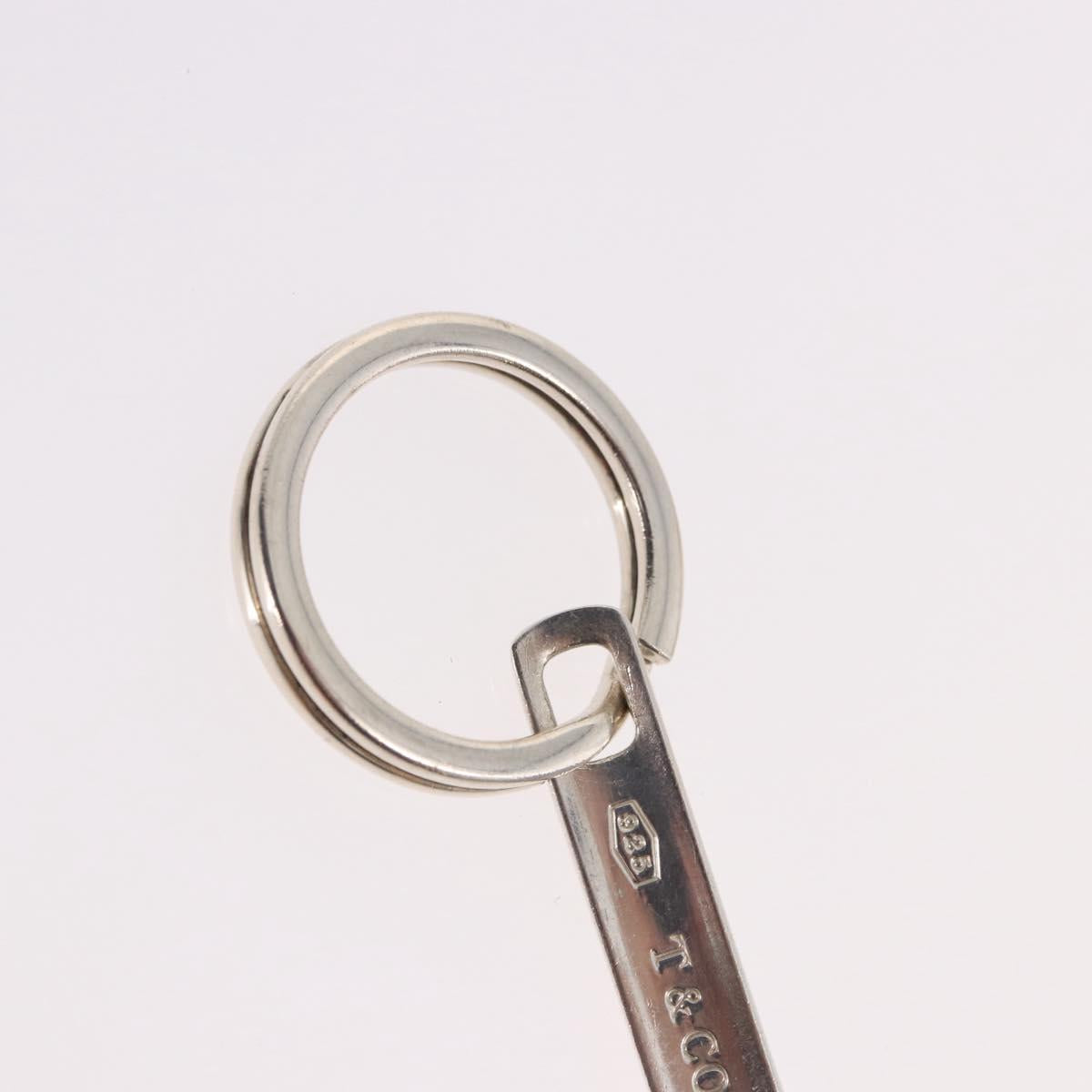 TIFFANY&Co. Narrow Bar Key Ring Ag925 Silver Auth SW2540