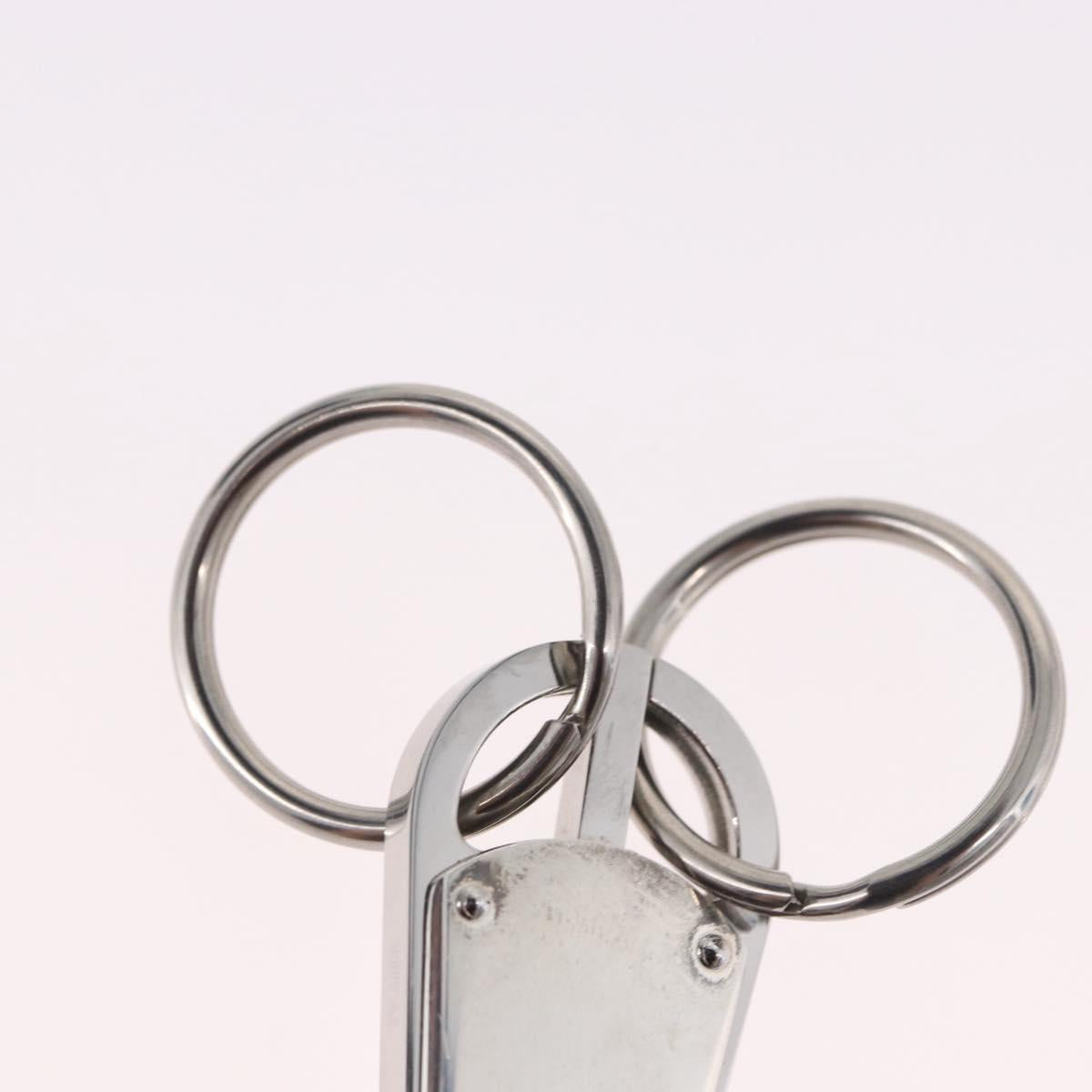 TIFFANY&Co. Makers Bullet Key Ring Ag925 Silver Auth SW2542V