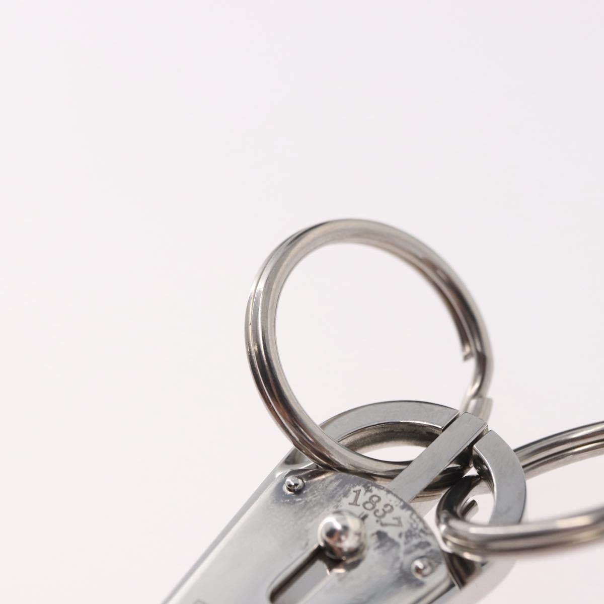 TIFFANY&Co. Makers Bullet Key Ring Ag925 Silver Auth SW2542V