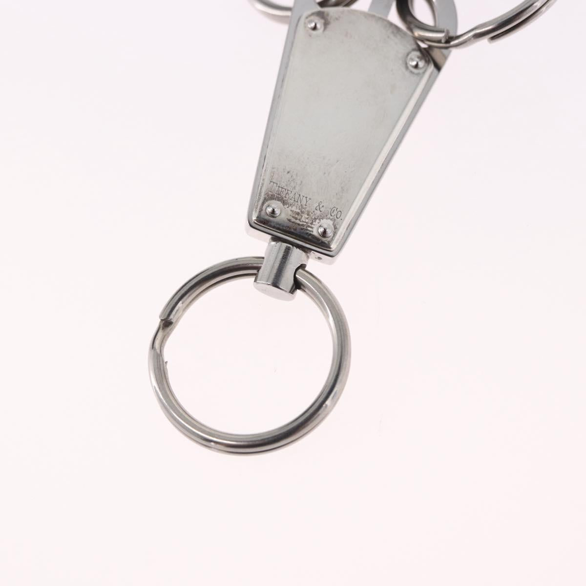 TIFFANY&Co. Makers Bullet Key Ring Ag925 Silver Auth SW2542V