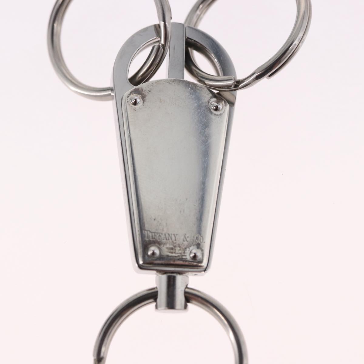 TIFFANY&Co. Makers Bullet Key Ring Ag925 Silver Auth SW2542V
