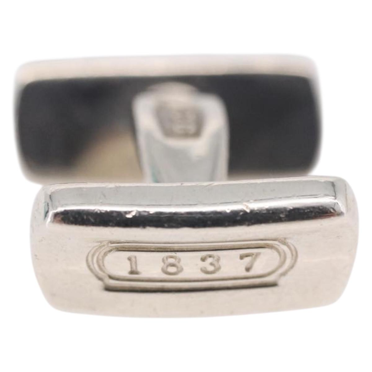 TIFFANY&Co. 1837 Cuffs Ag925 Silver Auth SW2554