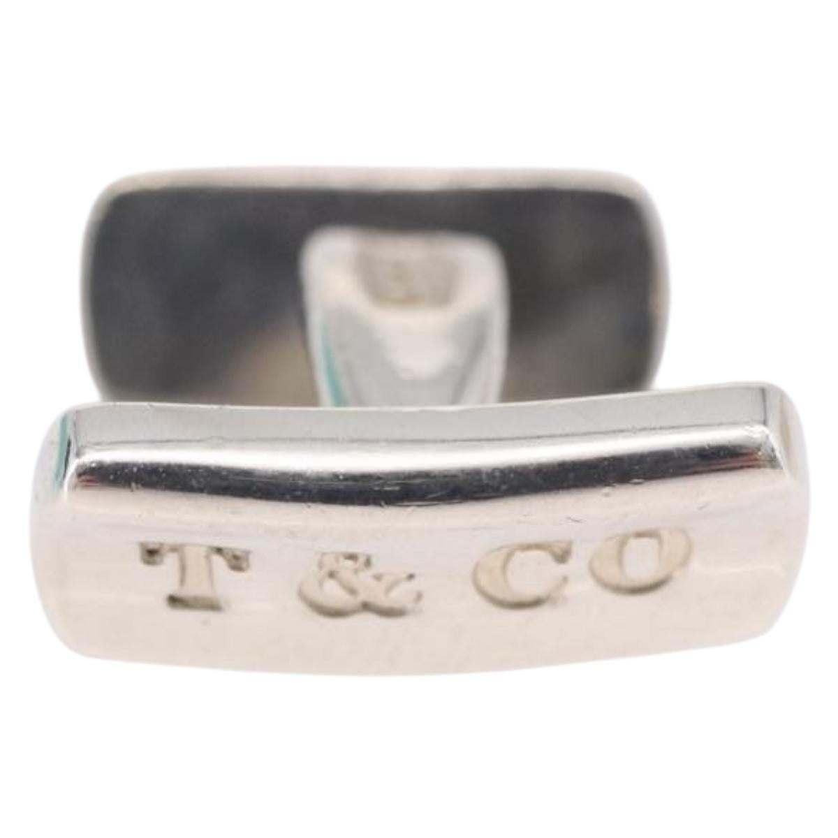 TIFFANY&Co. 1837 Cuffs Ag925 Silver Auth SW2554