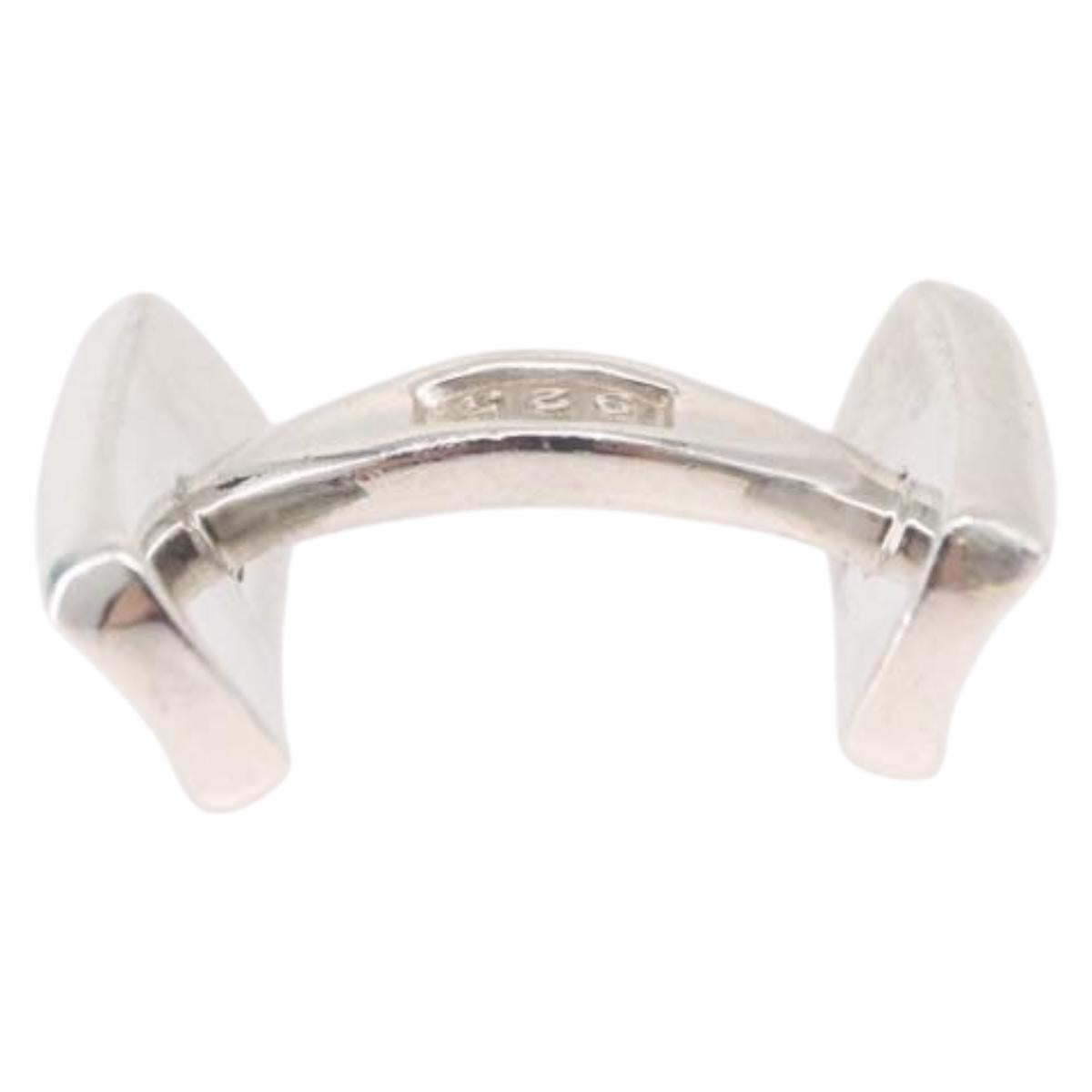 TIFFANY&Co. 1837 Cuffs Ag925 Silver Auth SW2554