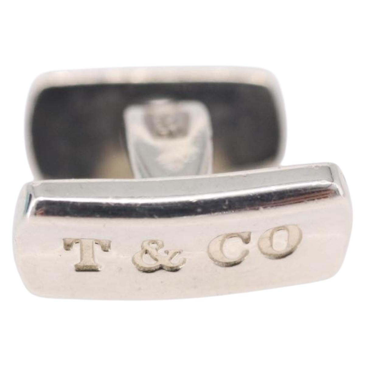 TIFFANY&Co. 1837 Cuffs Ag925 Silver Auth SW2554