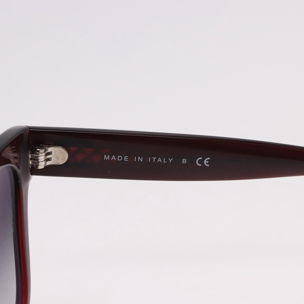 CHANEL COCO Mark Sunglasses Plastic Brown CC Auth SW2598