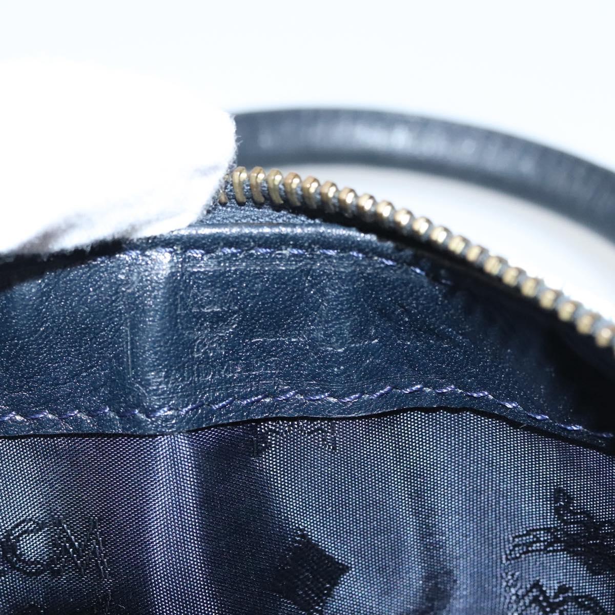 MCM Vicetos Logogram Hand Bag PVC Leather White Auth sw260