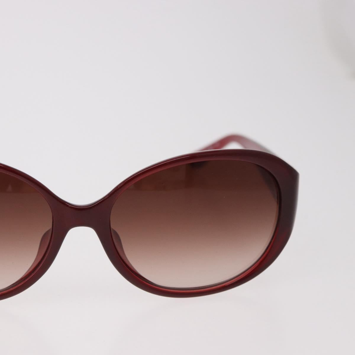 Salvatore Ferragamo Sunglasses Plastic Red Gold Auth SW2603