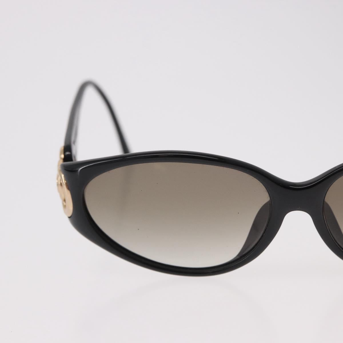 Christian Dior Sunglasses Plastic Black Gold Auth SW2604