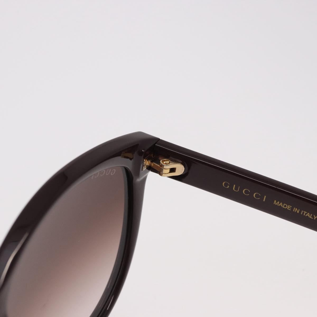GUCCI GG Marmont Sunglasses Plastic Brown Gold GG0636SK Auth SW2616V