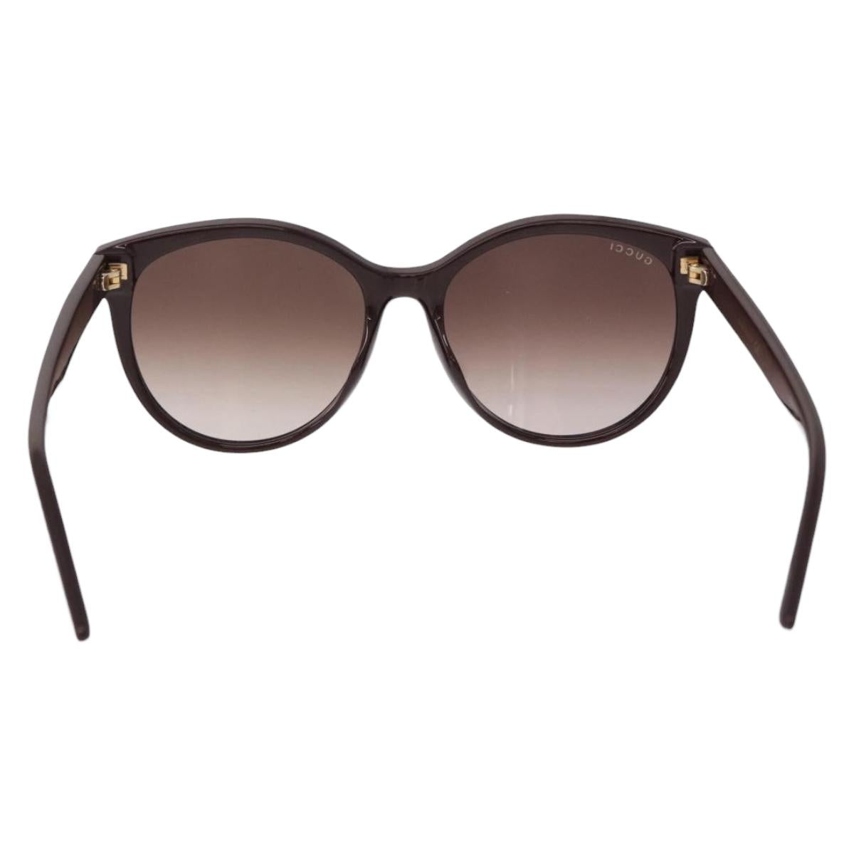GUCCI GG Marmont Sunglasses Plastic Brown Gold GG0636SK Auth SW2616V