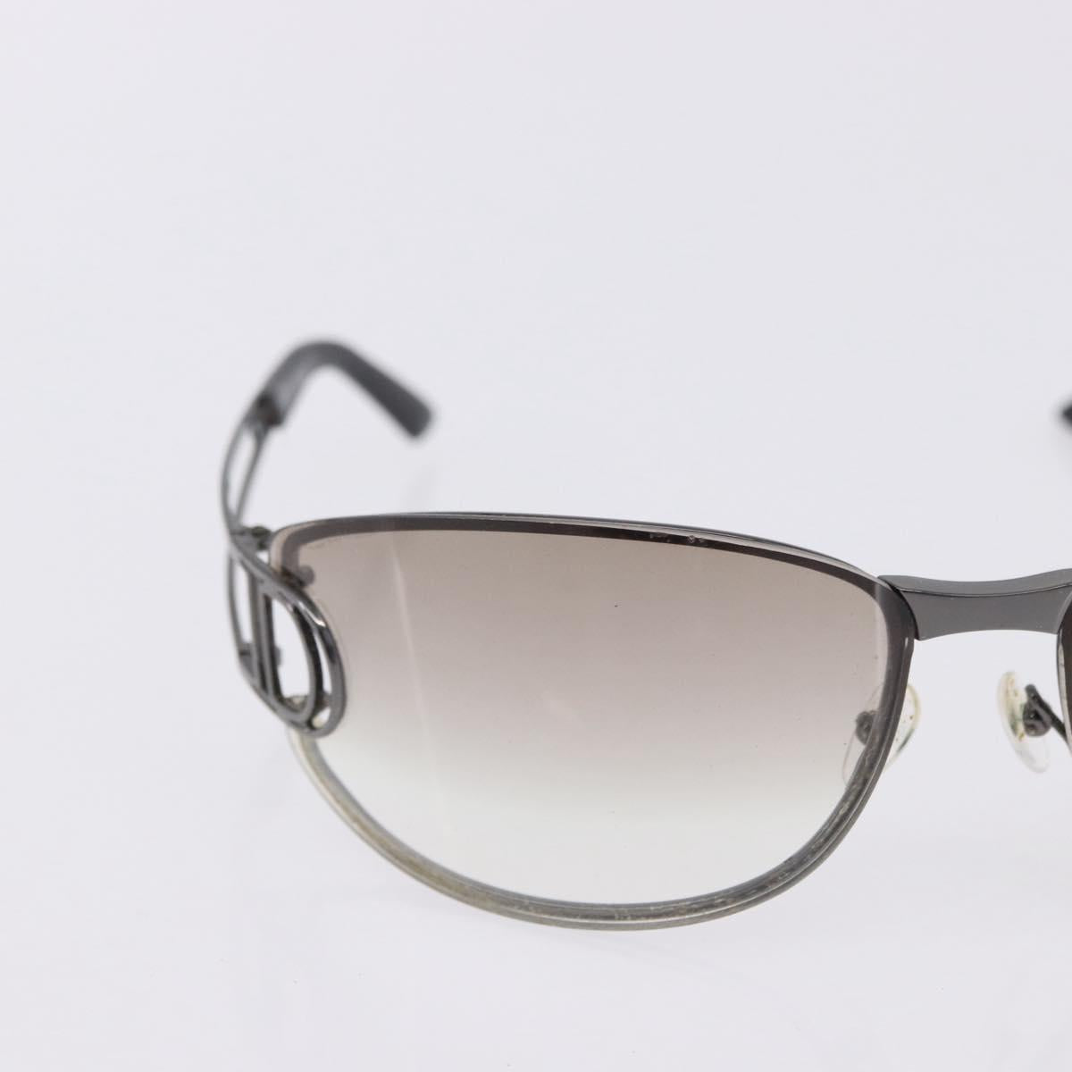 Christian Dior Sunglasses Plastic metal 5 Set Black Gold Auth SW2621