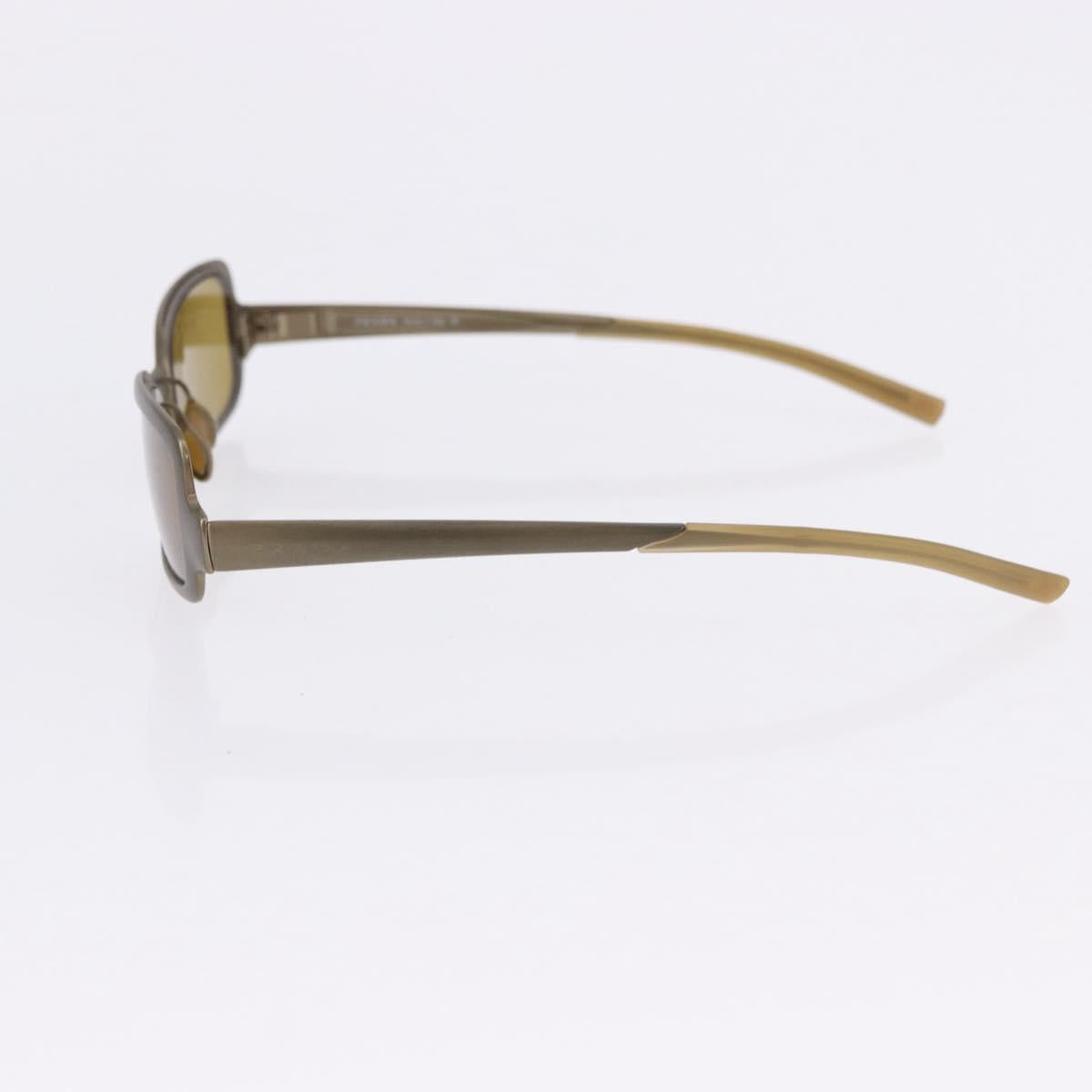 PRADA Sunglasses Plastic Metal 3 Set Black Brown Auth SW2622