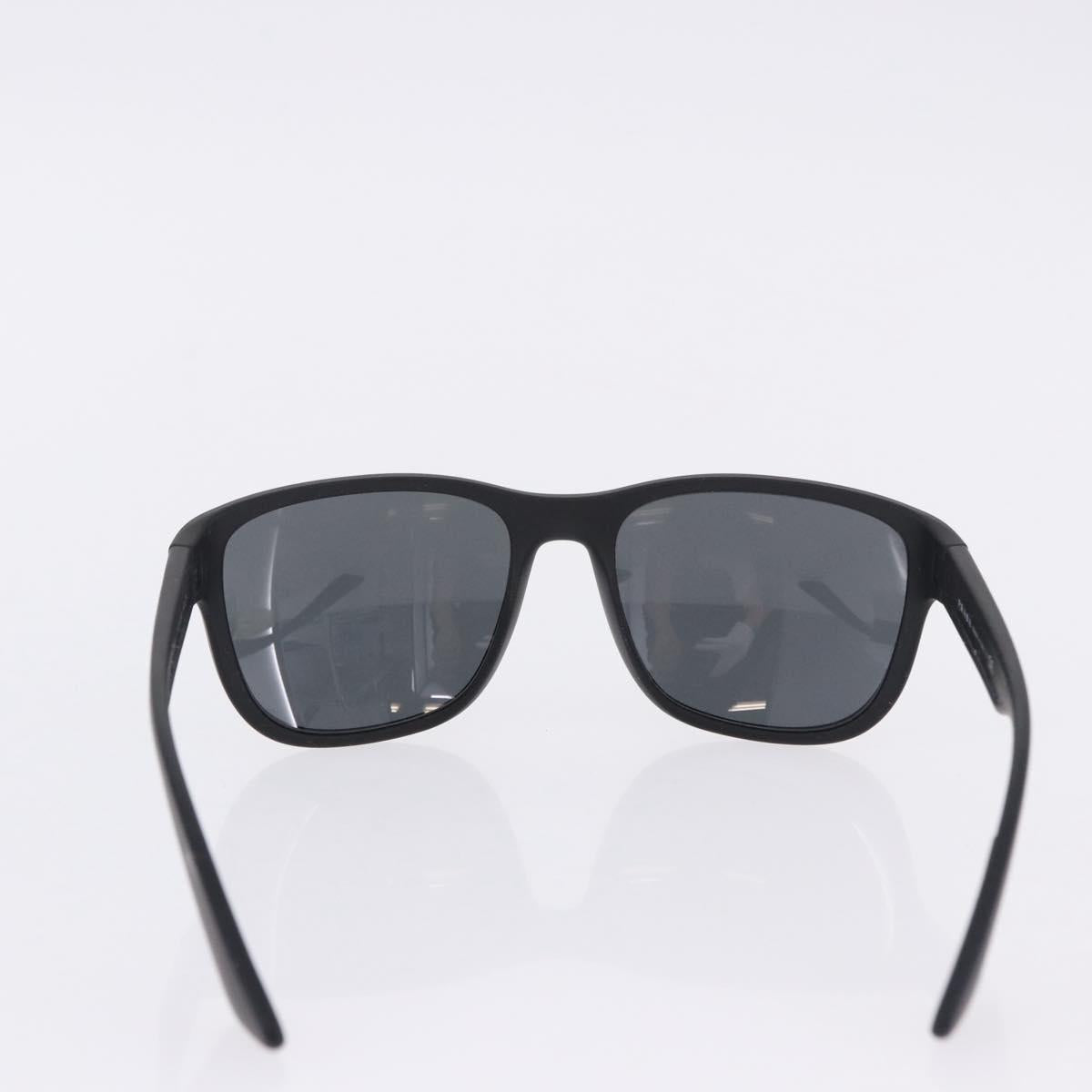 PRADA Sunglasses Plastic Metal 3 Set Black Brown Auth SW2622