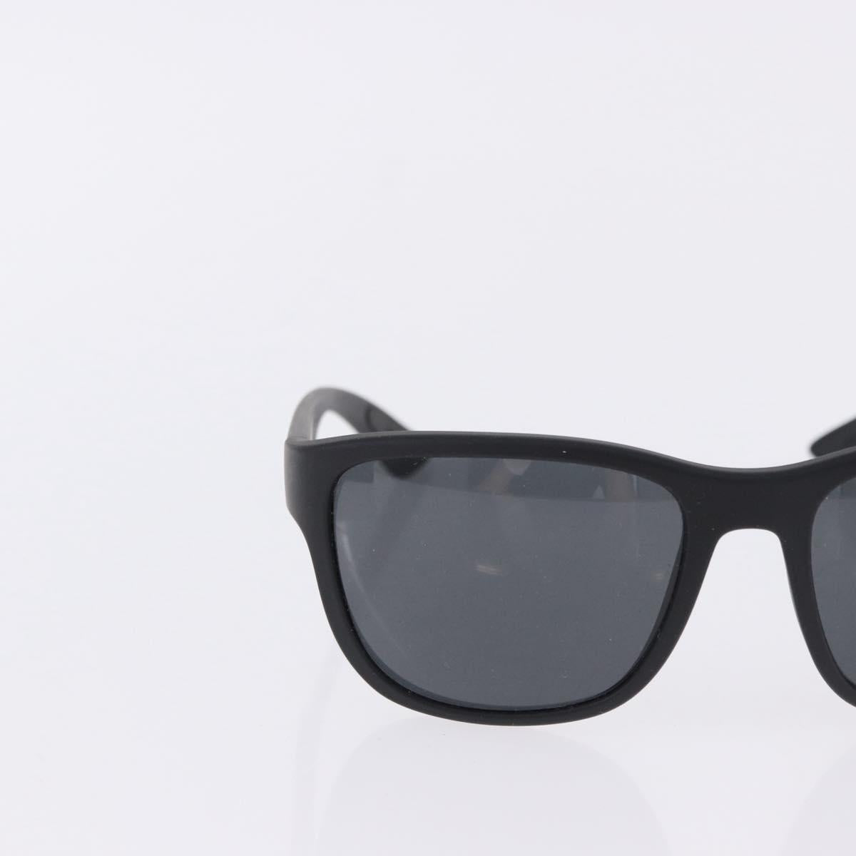 PRADA Sunglasses Plastic Metal 3 Set Black Brown Auth SW2622