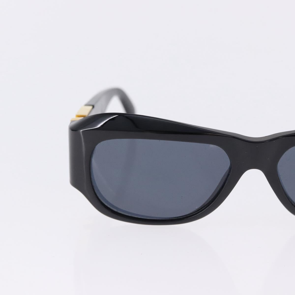 VERSACE Sunglasses Plastic Metal 4 Set Black Gold Auth SW2624