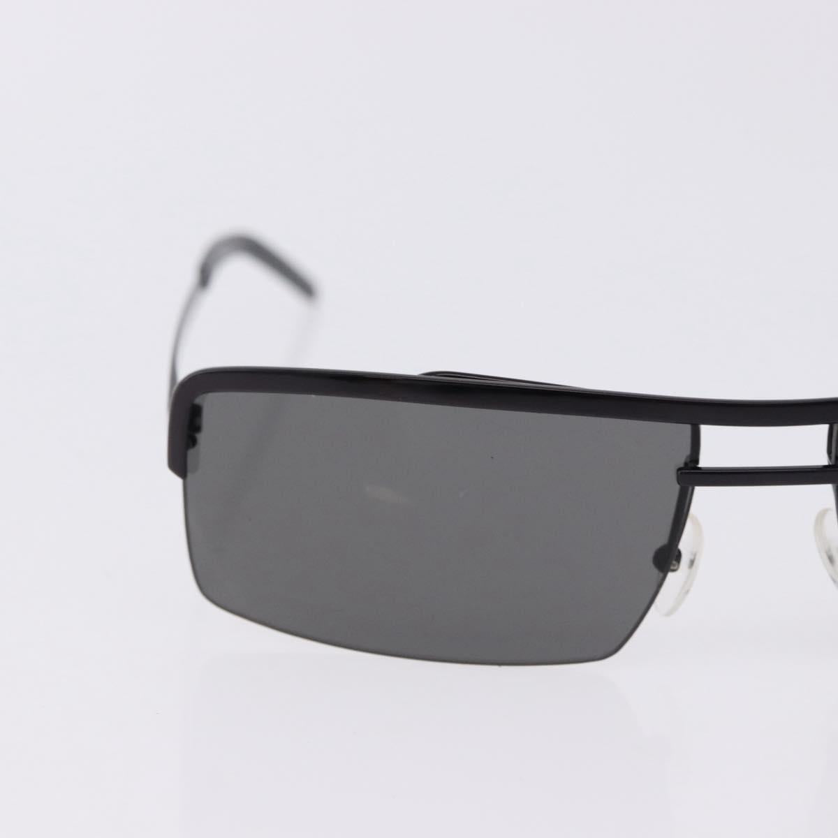 GUCCI Sunglasses Metal Plastic 3 Set Black Gold Auth SW2625