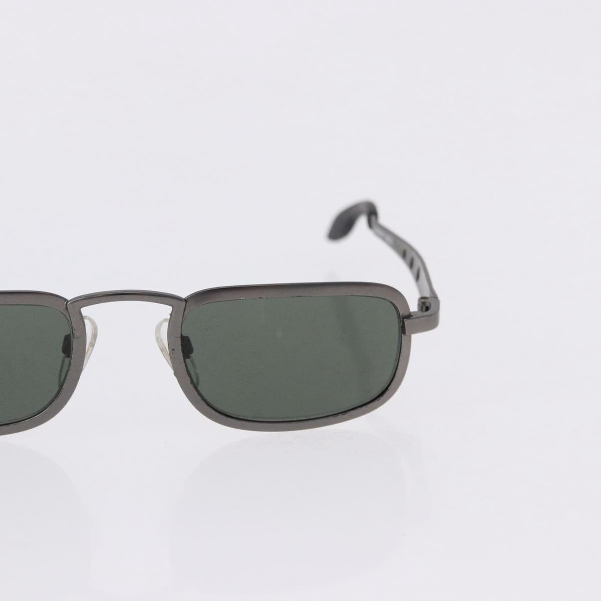 GUCCI Sunglasses Metal 3 Set Silver Brown Auth SW2627