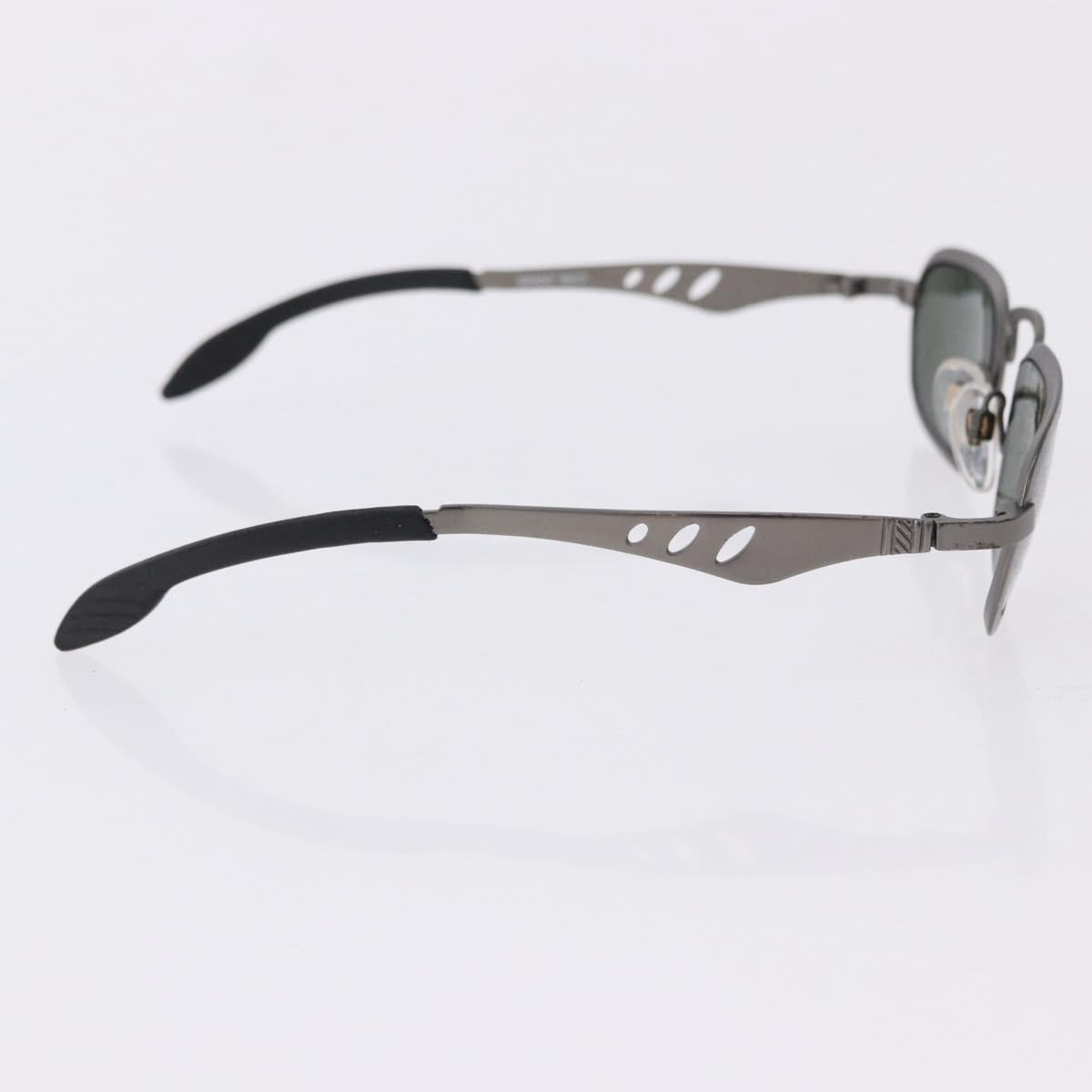 GUCCI Sunglasses Metal 3 Set Silver Brown Auth SW2627