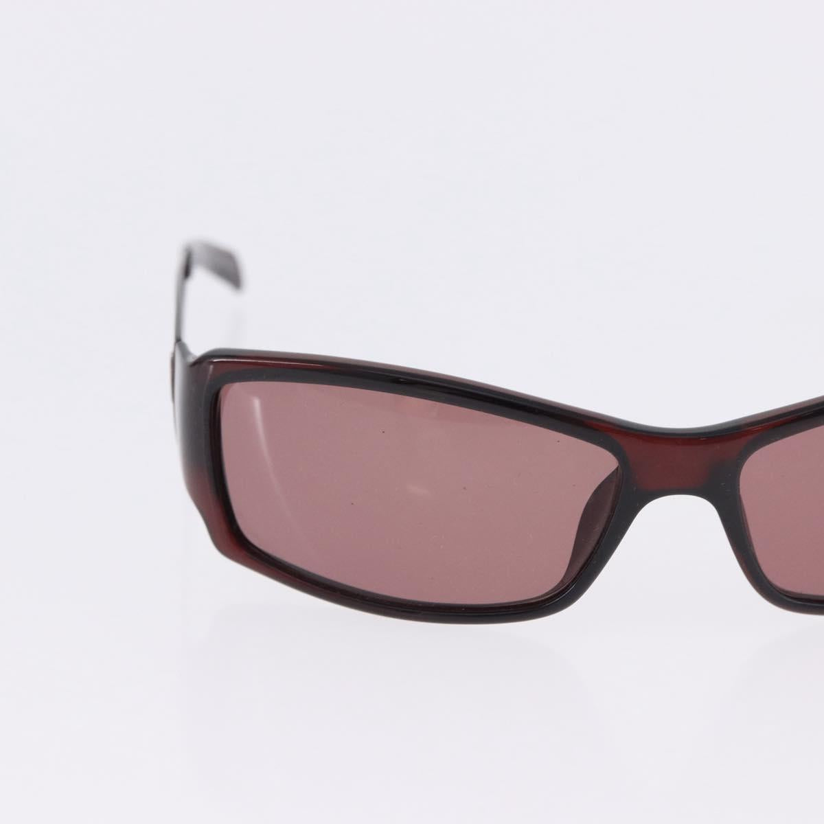 GUCCI Sunglasses Metal Plastic 3 Set Silver Brown Auth SW2628