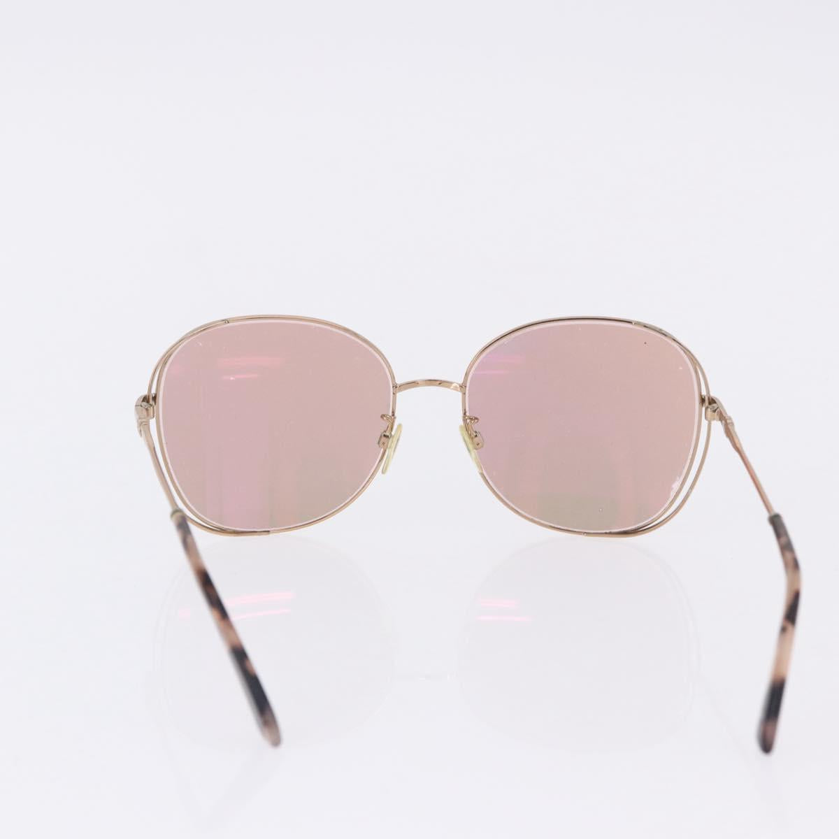 Miu Miu Balenciaga YSL D&G Sunglasses Plastic Metal 4 Set Brown Gold Auth SW2630