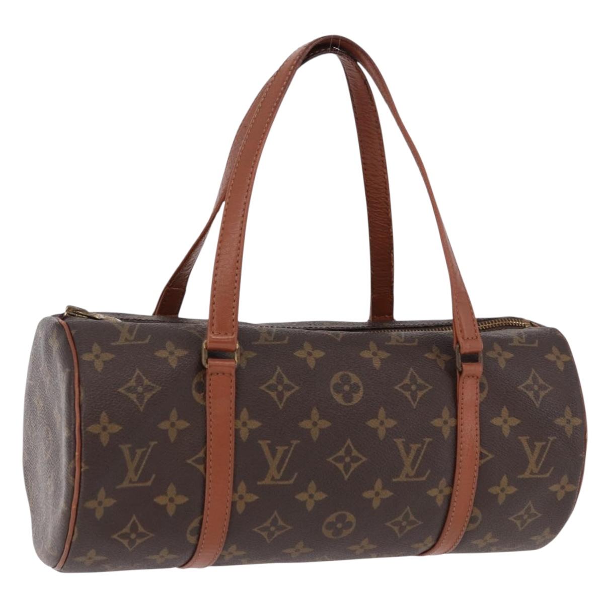 LOUIS VUITTON Monogram Papillon 30 Hand Bag M51365 LV Auth SW2632