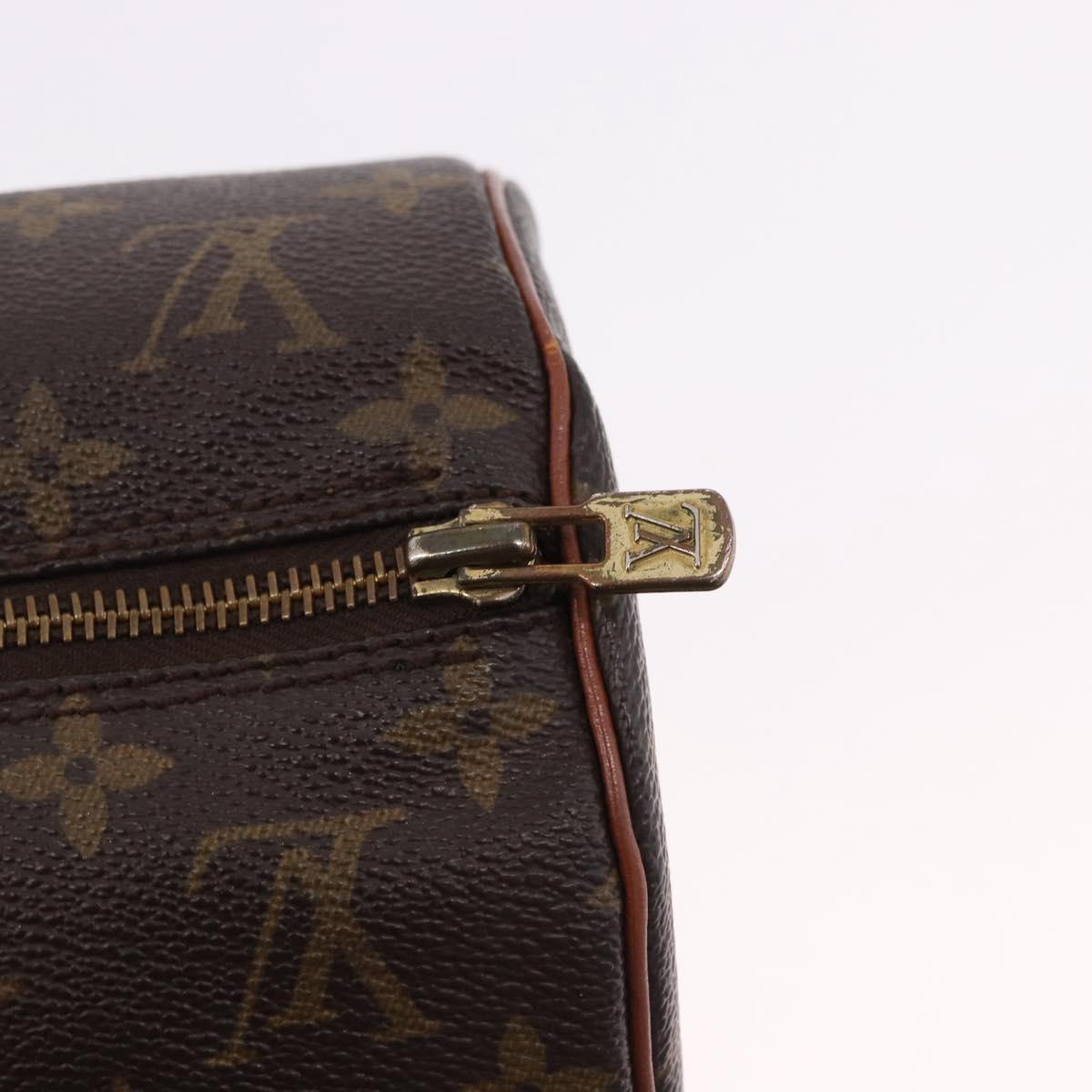 LOUIS VUITTON Monogram Papillon 30 Hand Bag M51365 LV Auth SW2632