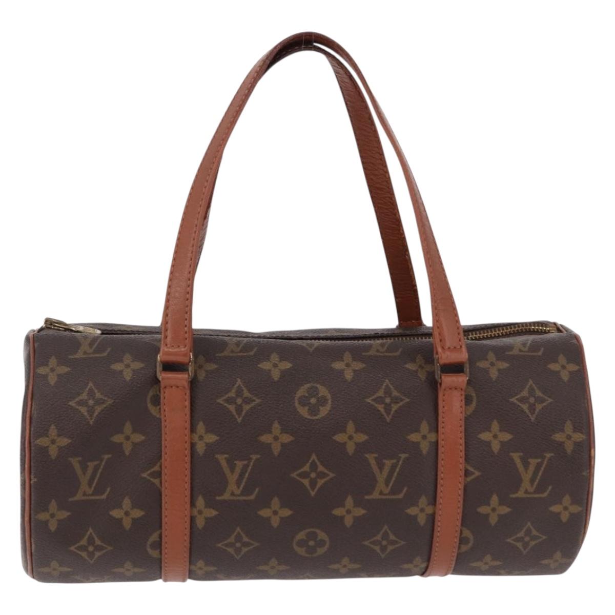LOUIS VUITTON Monogram Papillon 30 Hand Bag M51365 LV Auth SW2632