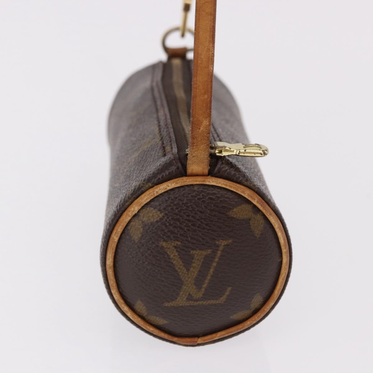 LOUIS VUITTON Monogram Papillon Pouch Pouch LV Auth SW2633