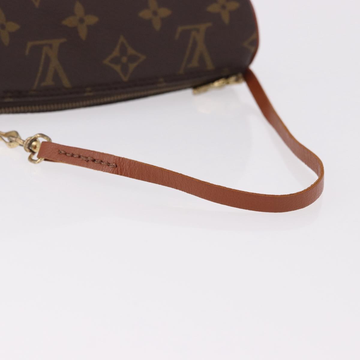 LOUIS VUITTON Monogram Papillon Pouch LV Auth SW2634