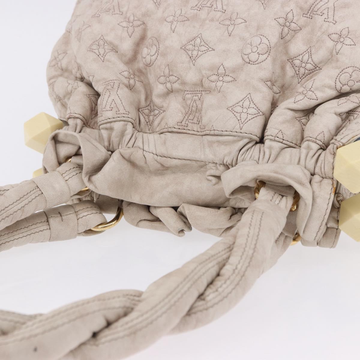 LOUIS VUITTON Monogram Orump Stratus PM Tote Bag Beige M95369 LV Auth SW2666SAV