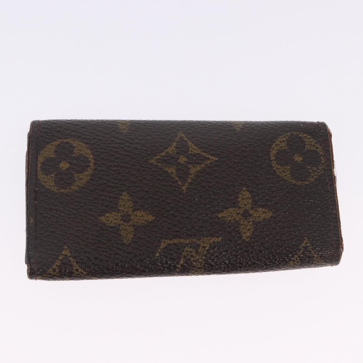 LOUIS VUITTON Monogram Key Case Card Case 3 Set LV Auth SW2685