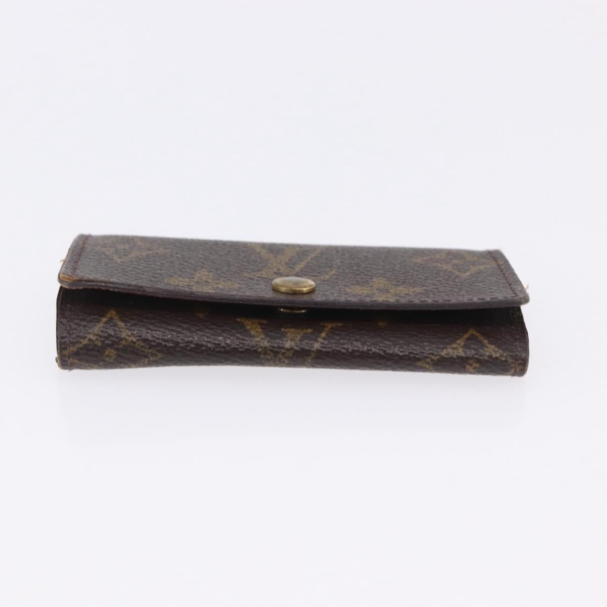 LOUIS VUITTON Monogram Key Case Card Case 3 Set LV Auth SW2685