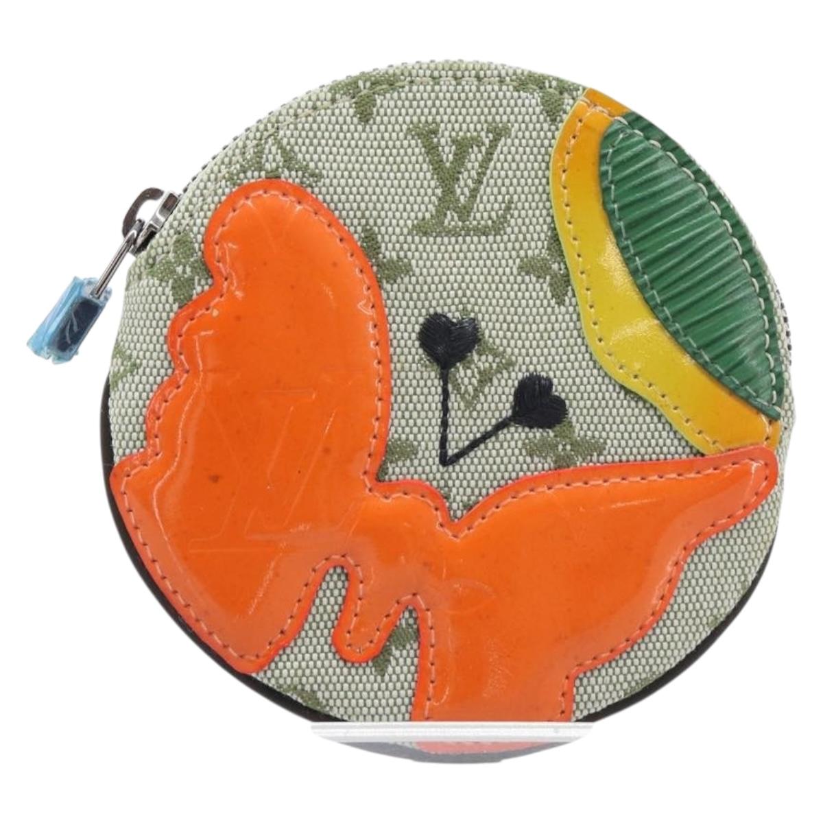 LOUIS VUITTON Monogram Mini Comte de FéePorte Monnaie Ron M92271 Auth SW2688