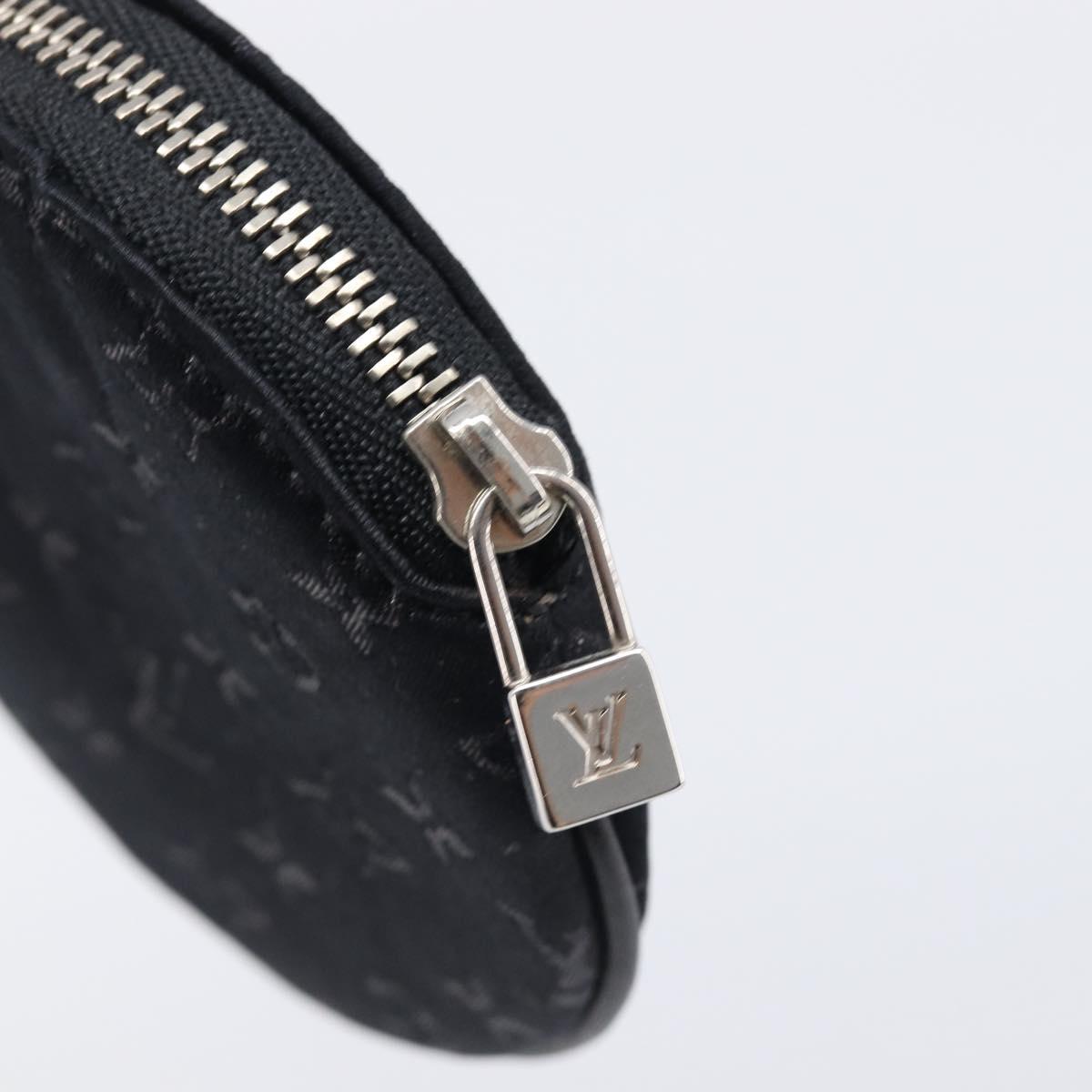 LOUIS VUITTON Monogram Satin Comte de Fée Porte Monnaie Ron M92272 Auth SW2689