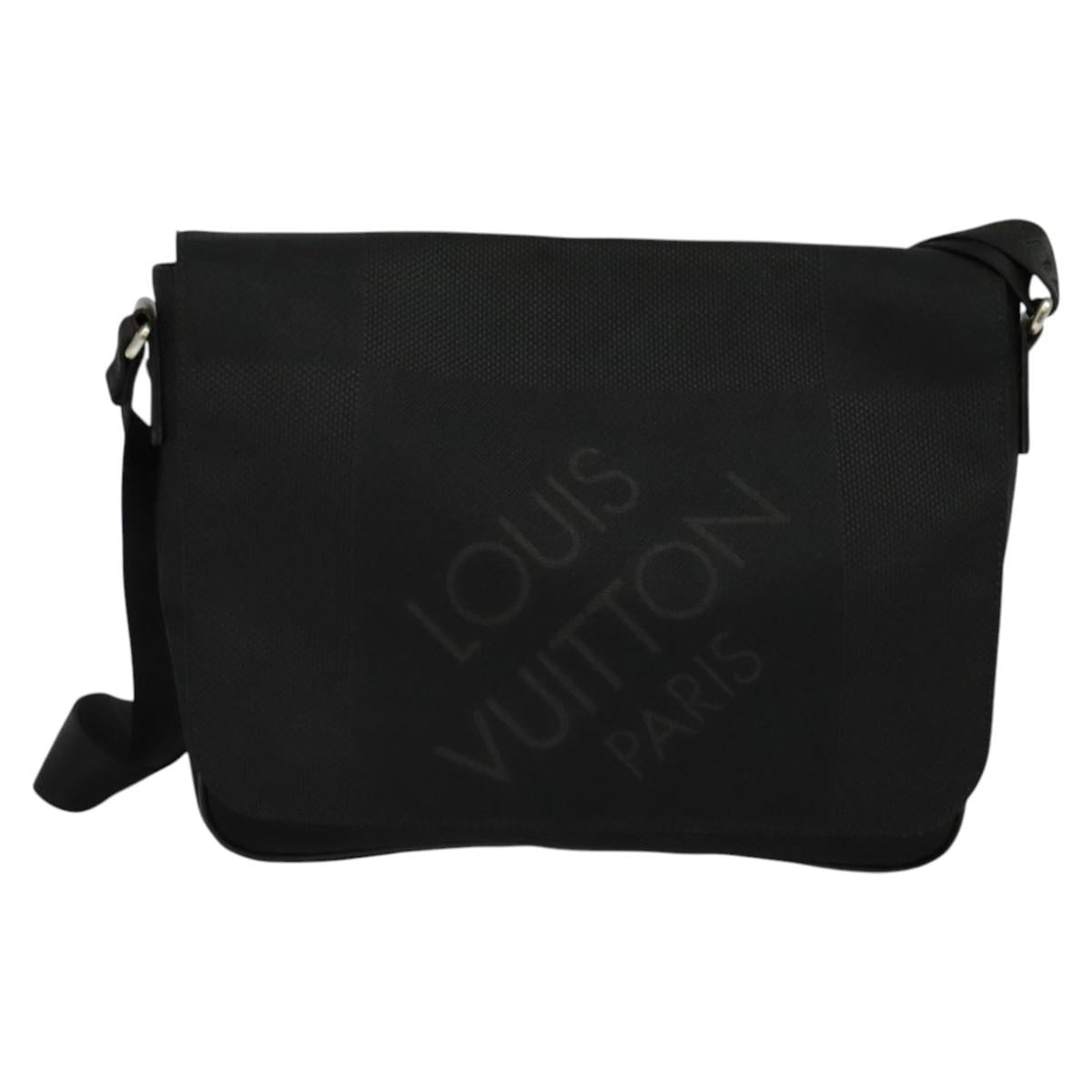 LOUIS VUITTON Damier Geant Petite Message Shoulder Bag M93618 LV Auth sw269