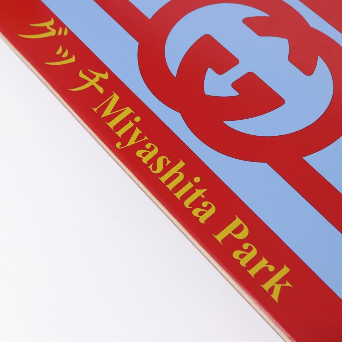 GUCCI Miyashita Park Only 100 Skateboard 682448 JCGKN 6769 Auth SW2766SM