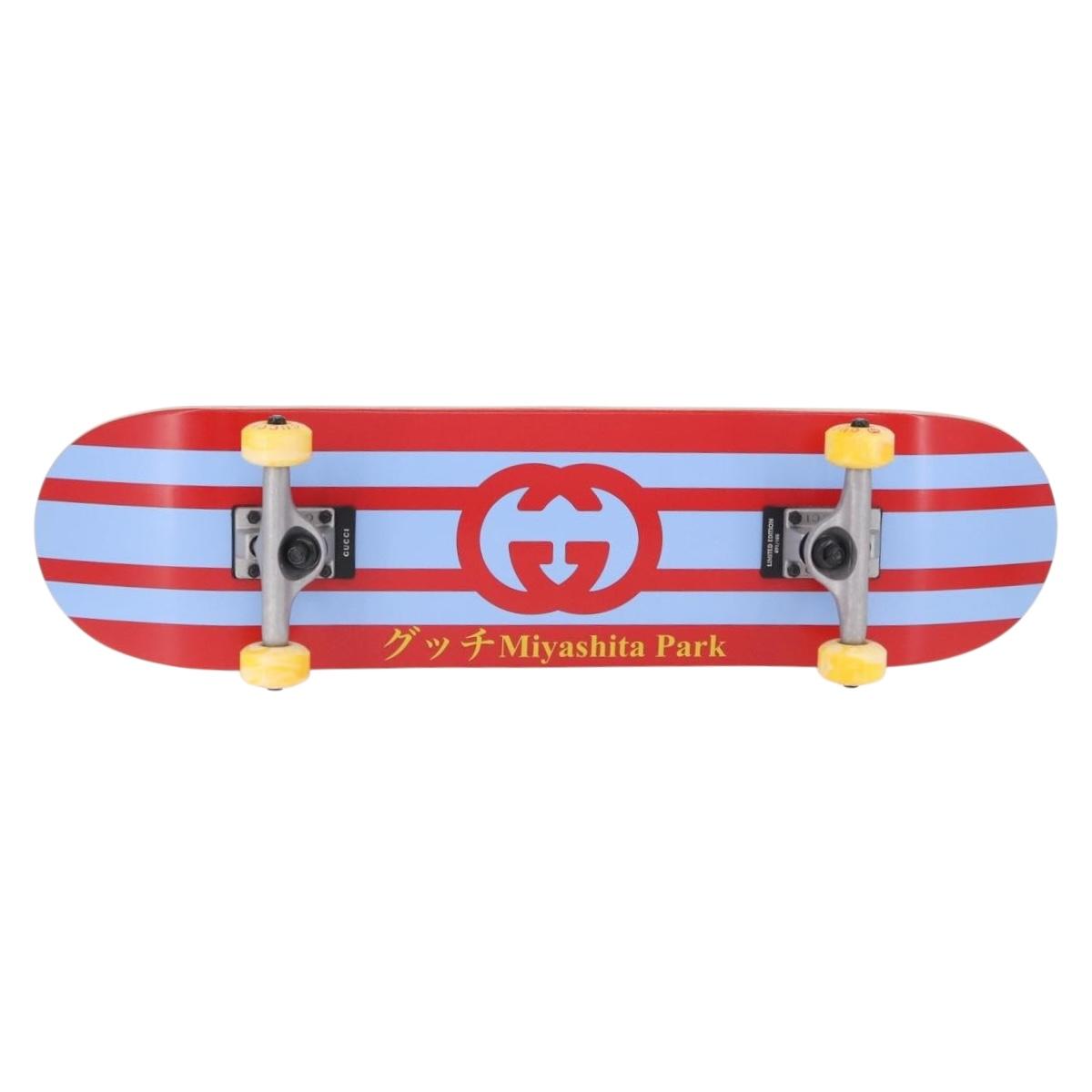 GUCCI Miyashita Park Only 100 Skateboard 682448 JCGKN 6769 Auth SW2766SM