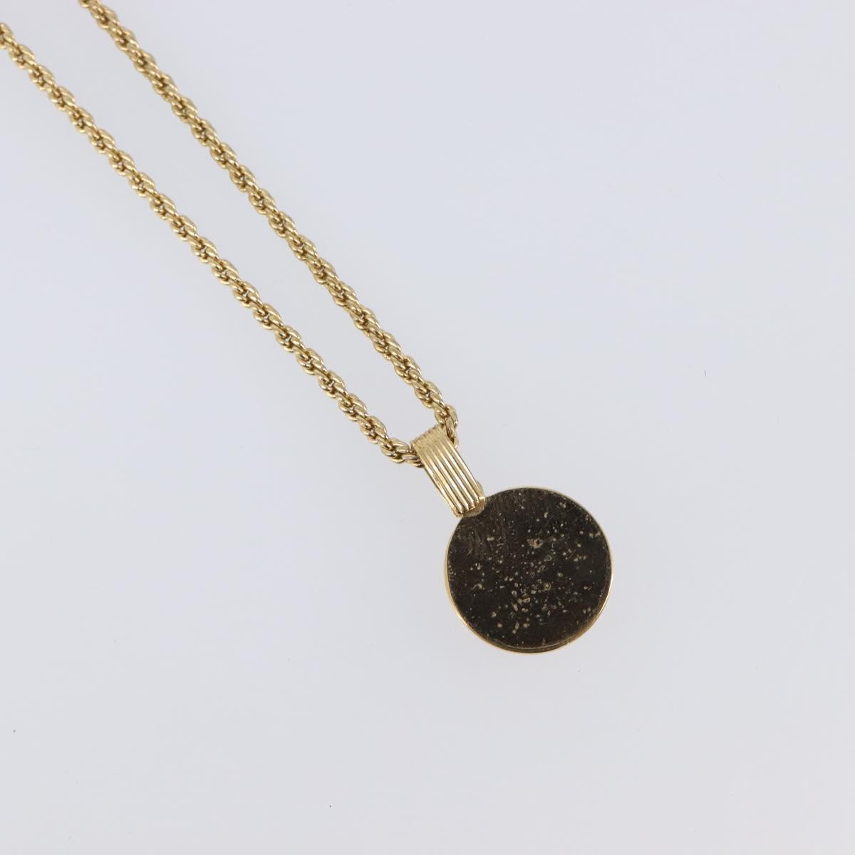 Christian Dior Necklace metal 3 Set Gold Auth SW2804