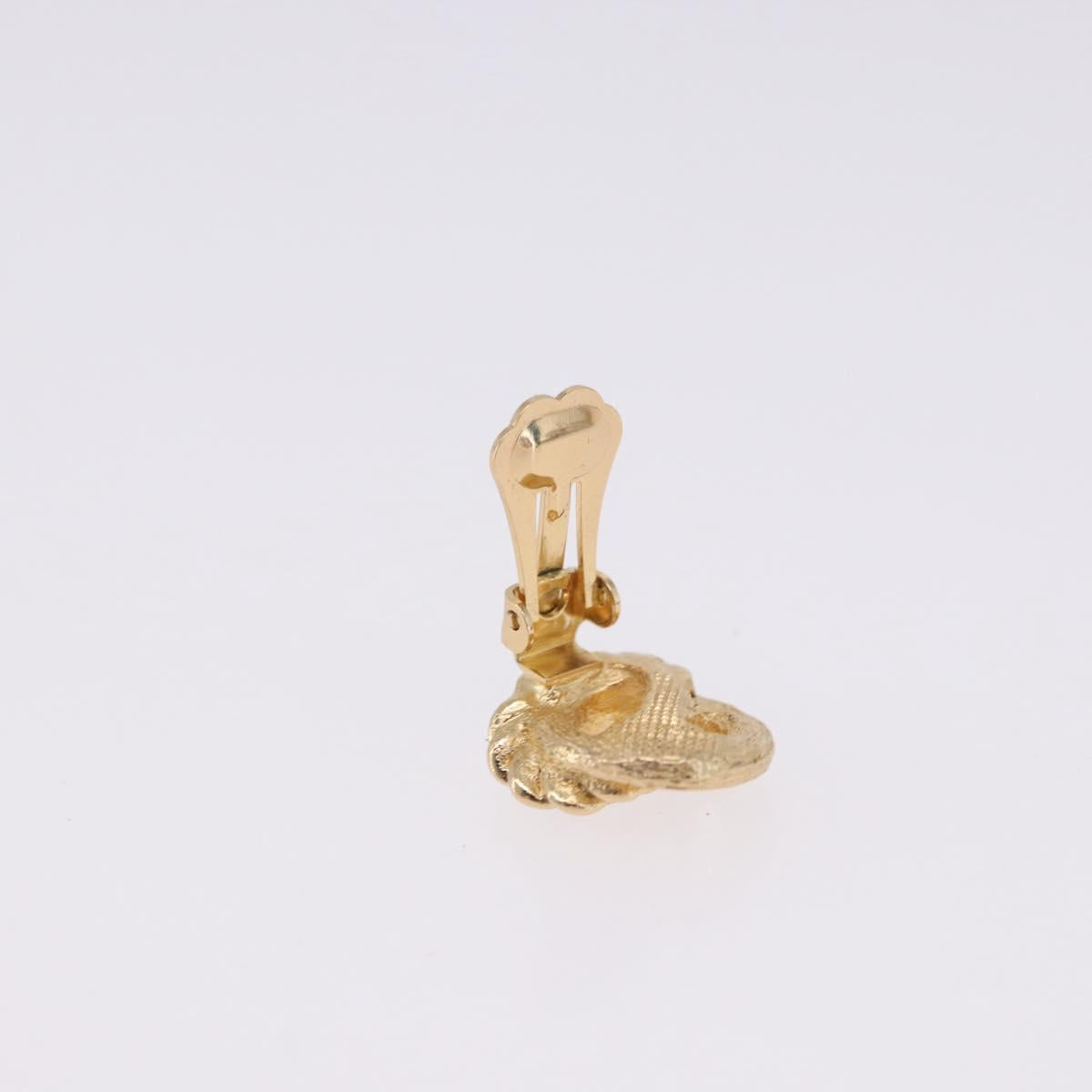 Christian Dior Earring metal 3 Set Gold Tone Auth SW2810