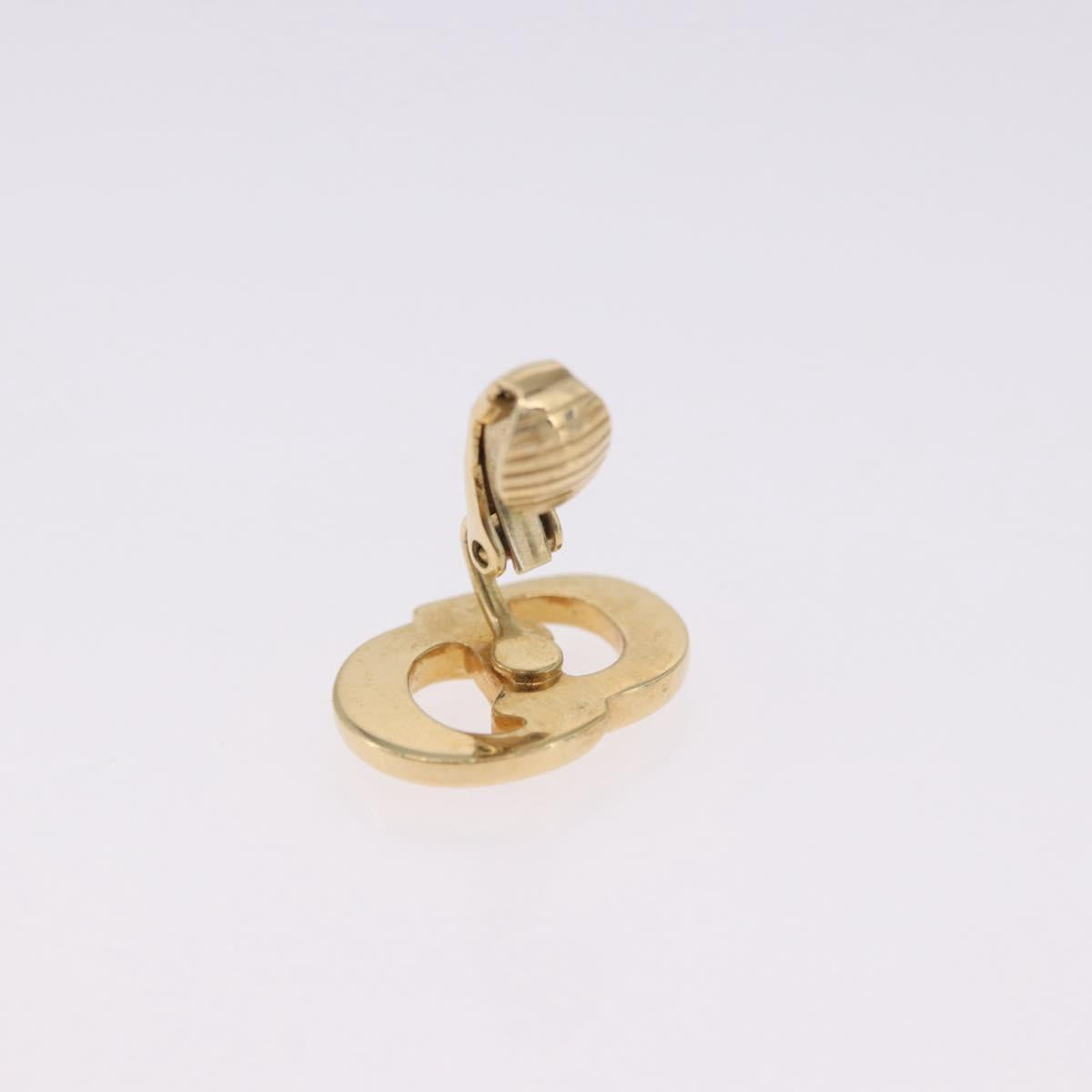 Christian Dior Earring metal 3 Set Gold Tone Auth SW2810