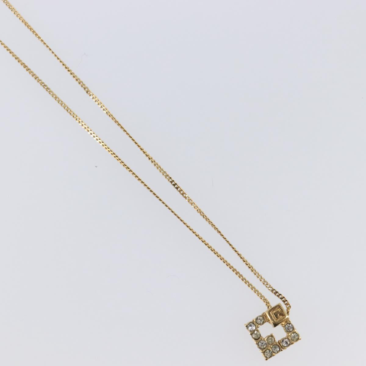 GIVENCHY Necklace metal 5 Set Silver Gold Auth SW2821